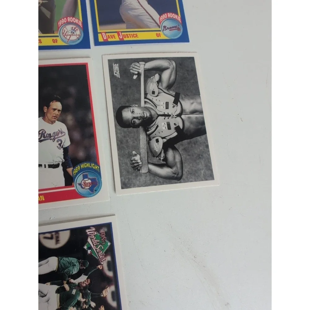 Mixed Lot Of 18 Gradable Baseball Cards 1990 Score Superstars Bo Jackson & More!
